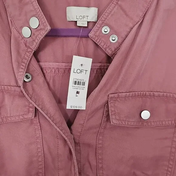 LOFT Utility Jacket, NWT
